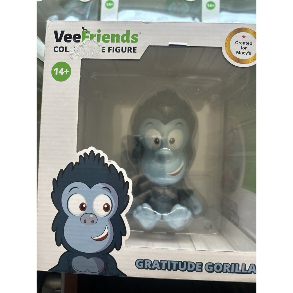 VeeFriends 6" Collectible Vinyl Figure Gratitude Gorilla Macy's Exclusive 2021